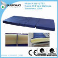 Waterproof bed mattress for hospital bed